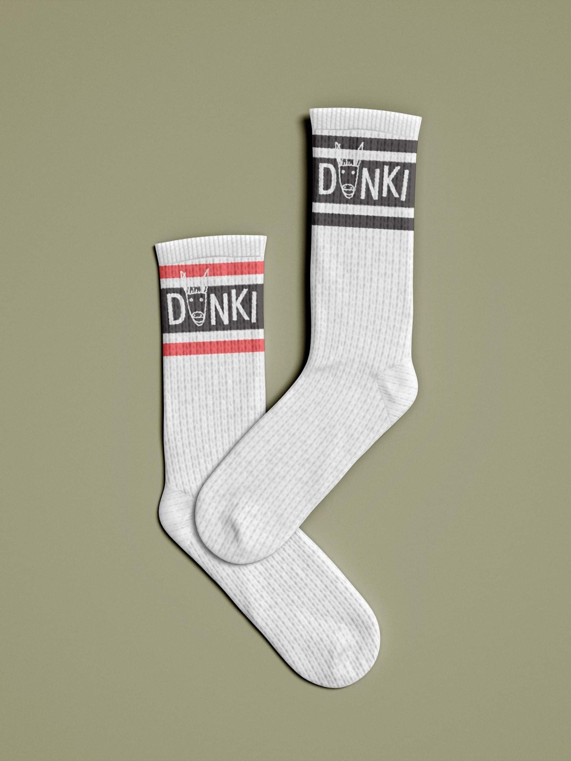 Chaussettes Donki — logo âne